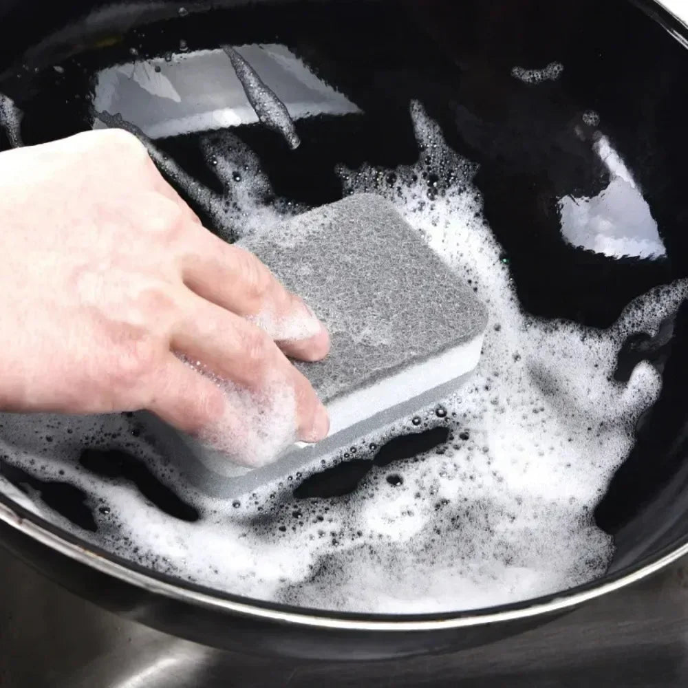 Magic Three-Layer Cleaning Sponges – Reusable, Eco-Friendly Kitchen Scrubber