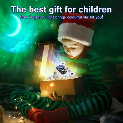 Astronaut Galaxy Projector Night Light – Smart App & Remote Control, 360° Rotation