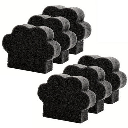 Bear Shape Pet Hair Remover Laundry Balls (6-Pack)