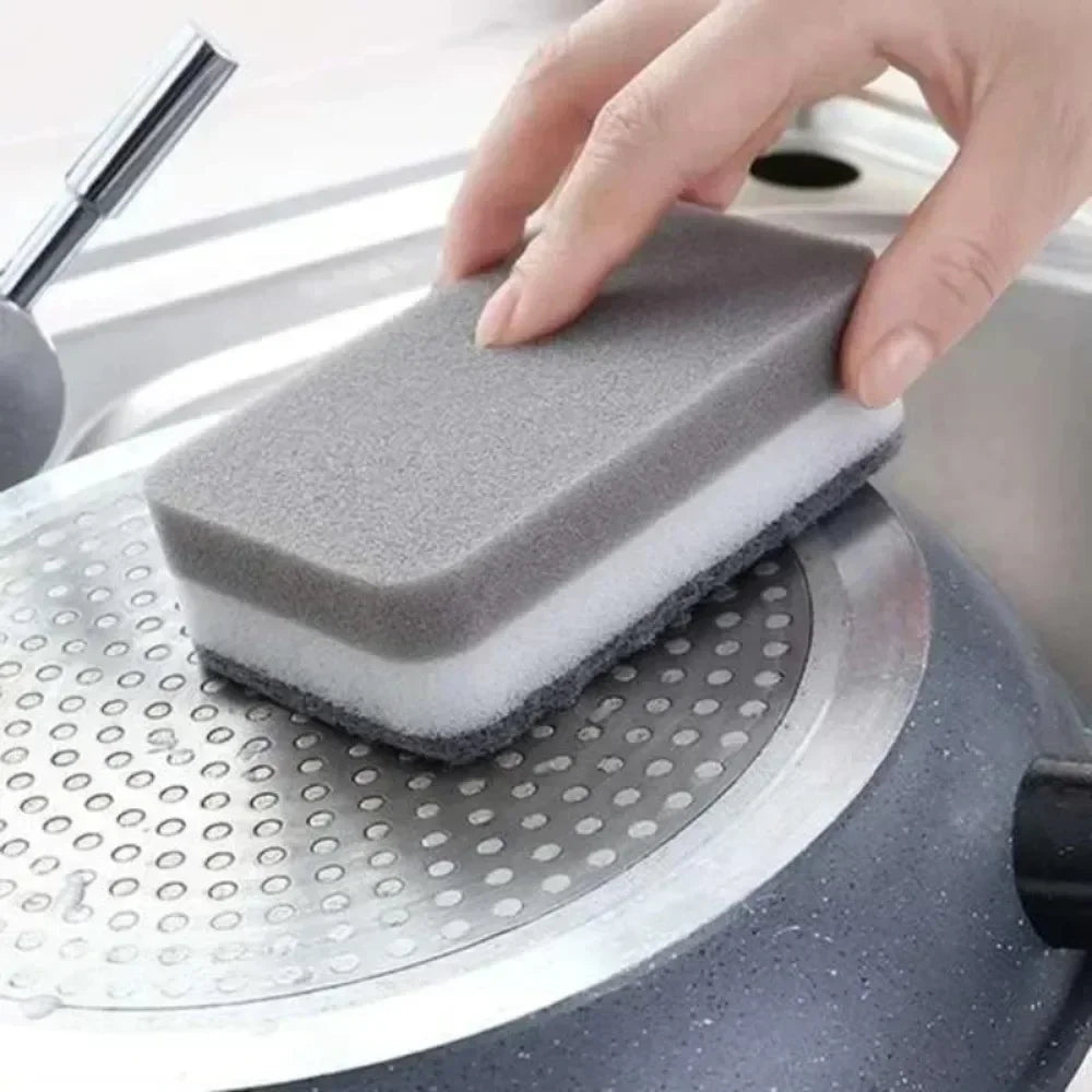 Magic Three-Layer Cleaning Sponges – Reusable, Eco-Friendly Kitchen Scrubber