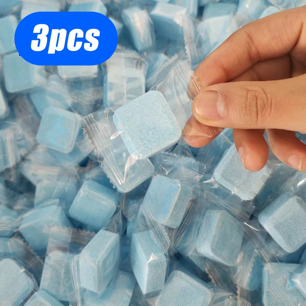 Toilet Cleaning Effervescent Tablets – Removes Stains, Odors & Yellow Buildup