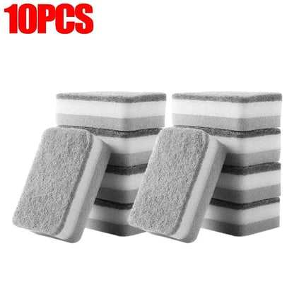 Magic Three-Layer Cleaning Sponges – Reusable, Eco-Friendly Kitchen Scrubber