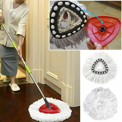 Turbo Microfibre Floor Mop with Replacement Head