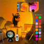 Sunset Projection Light – 16-Color RGB, USB & Remote Control