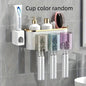 Wall-Mounted Toothbrush & Toothpaste Organizer Set – 2, 3 or 4 Person